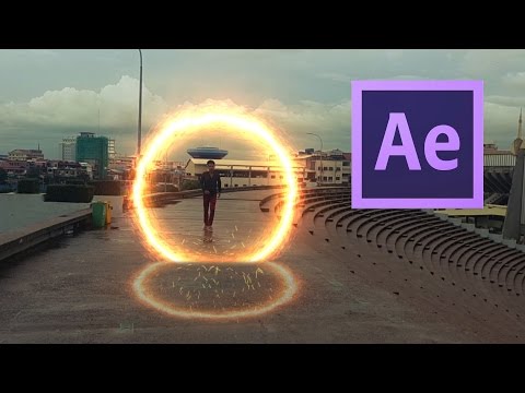 Adobe After Effects Beginner Tutorials - Doctor Strange Film Portal Effect