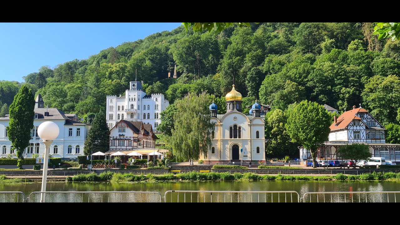 Крещение в русской церкви в Германии. Orthodox Kirche Bad Ems Deutschland. 11.06.2023.
