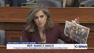 Rep. Nancy Mace (R-FL) presenting numerous documents and allegations against Rep. Cory Mills