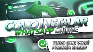 ✅ COMO INSTALAR WHATSAPP IMUNE A TRAVA ZAP (SEM ERRO) [APK NÃO FOI INSTALADO] ZAP ANT TRAVAS ✅