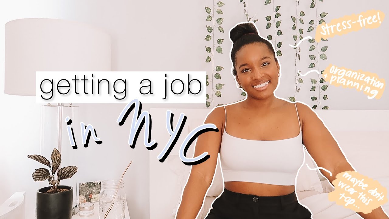 how to [really] GET A JOB IN NYC