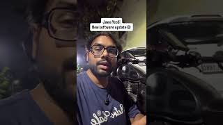 Jawa Yezdi- New software update ⚙️ #shorts #jawayezdi #newupdate #softwareupdate #yezdi