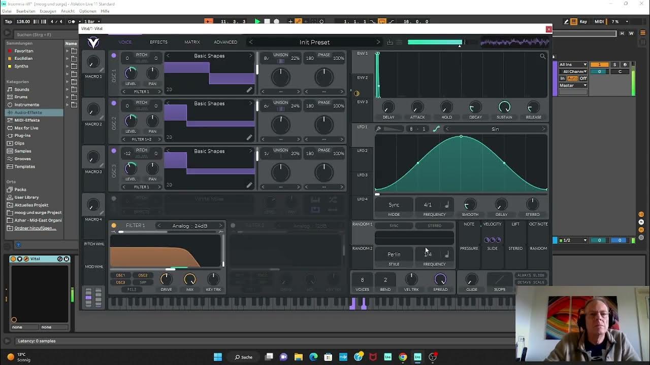 Insomnia synth riff made with Vital software synth YouTube