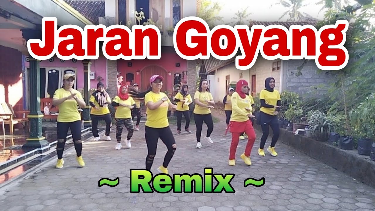Jaran Goyang Dj Remix //senam kreasi dangdut//@finakreasi-85