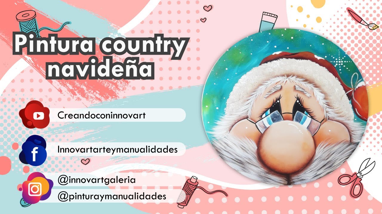 Pintura country navideña 🎅🖌