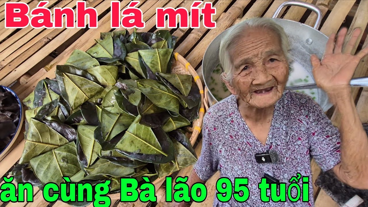 Bánh lá mít lá mơ đậm nét Miền Tây.  Cơm Quê 