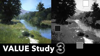 Value Study Part 3: Landscapes