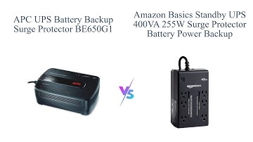 APC BE650G1 vs Amazon Basics Standby UPS 🆚 Which UPS is Better for You?