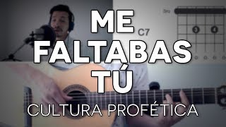 Me Faltabas Tú Cultura Profética - Guitarra [Mauro Martinez] chords