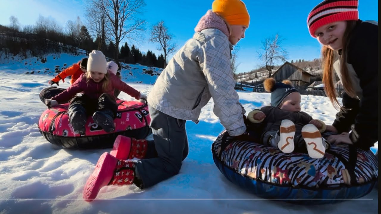 Winter weekdays of a mother of many children: Carpathians, comfort and household chores ❄️🏠