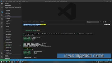Generate laravel migration with dynobird cli