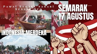 full Pawai budaya, nagari sungai duo, 17 agustus 2023