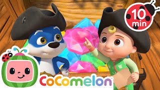 Let's Go On A Treasure Hunt! 💎 CoComelon Animal Time | Moonbug Kids - Farm Animals