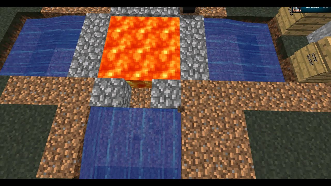 Minecraft 12 way cobble stone creator