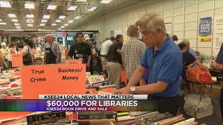KSEE24 Book Drive & Sale raises more than $35,000 for Fresno County Public Libraries