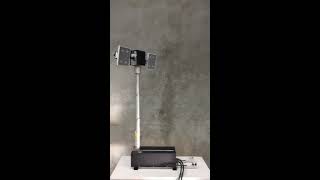 FIRECO “Base Pro Light” ROOF MAST with Nova “Tilt and Turn” Unit and 2 x 200W DuoLED