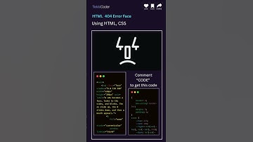🔥 Futuristic 404 Error Animation Modern HTML & CSS UI Design! Ultra-Smooth & Satisfying ✨ #webdesign
