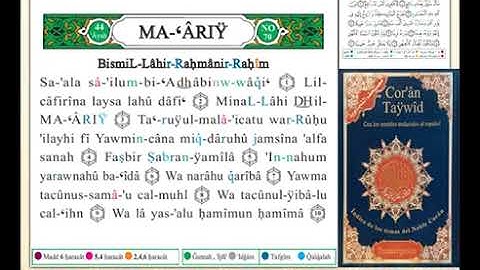 ختمة من مصحف التجويد باللغة الاسبانية الصفحة رقم 568