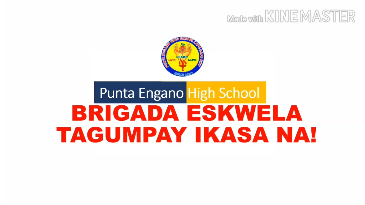 Brigada Eskwela Official Jingle 2021 Version 4 Youtube