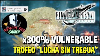 FFVII Remake: LOGRO/TROFEO: "Lucha sin tregua"  +INFO en la descripción / PS5 Gameplay español