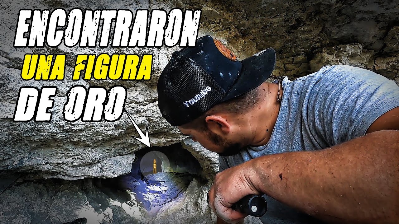 AQUI ENCONTRARON 😱Una Figura De ORO Dentro de Una Cueva OCULTA!!