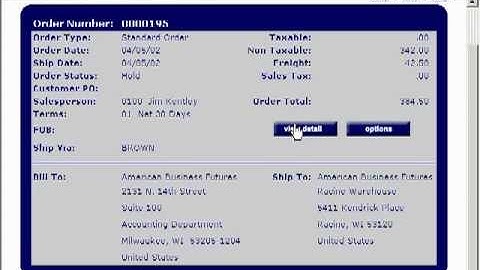 MAS 90/200 e-Business Manager Overview