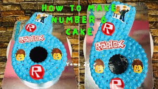 How to make number 6 cake with whippit frosting