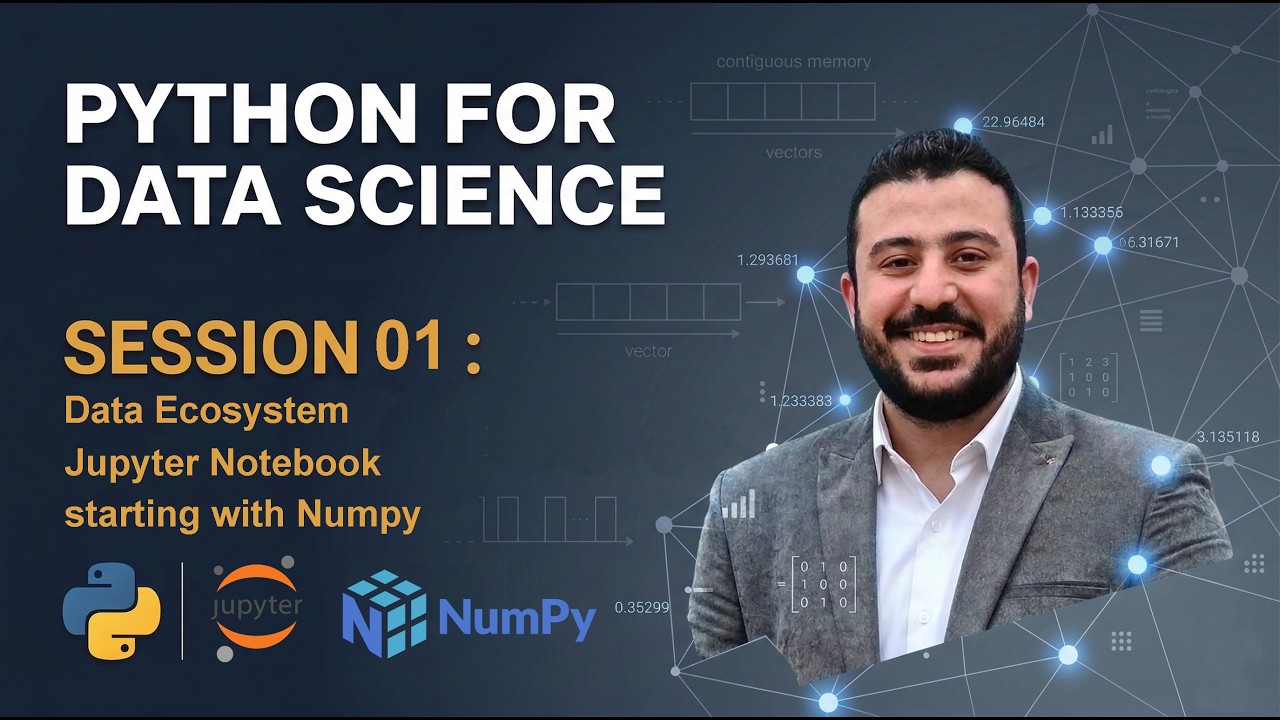 Session 01: Data Science Ecosystem | Jupyter Notebook | Starting with ...