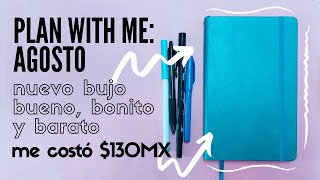 cuaderno nuevo para bullet journal: BUENO, BONITO Y BARATO | bujo agosto