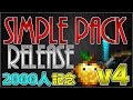 【Minecraft】低スペでも使えるPVPテクスチャ紹介〔Simple Pack V4〕【Minecraft PVP texture Release】【1.8.9】