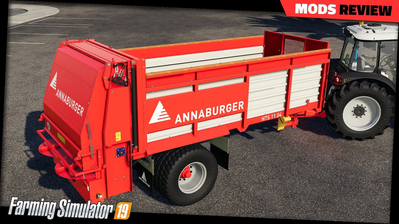 FS19 | Annaburger HTS 11D.04 (by VertexDezign) - Farming Simulator 19 Mods Review