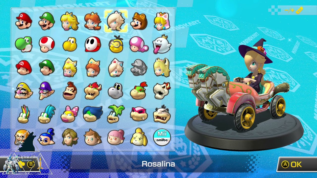 Mario Kart Mods:  Viewer Request Witch Rosalina Races