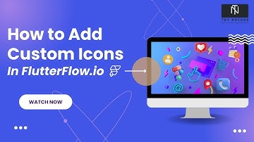 How to add custom icons in flutterflow.io