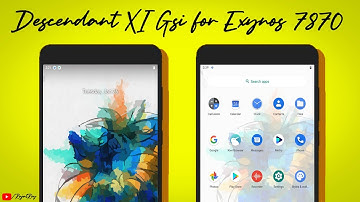 Descendant XI Gsi For Samsung Exynos 7870 Devices | DescendantXI Andriod 11 Gsi For Samsung Devices