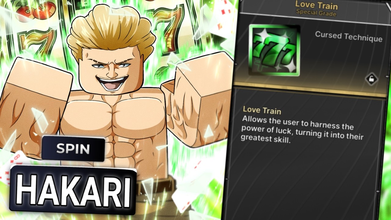 I Survived as 0.5% LOVE TRAIN HAKARI in Jujustu Zero Roblox!