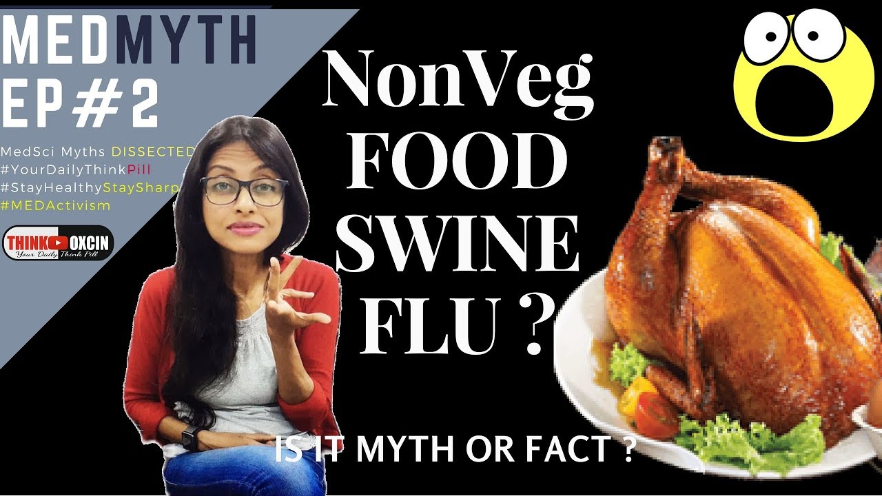 Does NON VEG FOOD स्वाइन फ्लू का कारण CHICKEN PIG PORK MEAT EATING