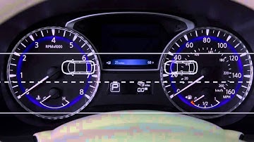 2015 Infiniti QX60 HEV - Distance Control Assist (DCA) (if so equipped)