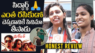 Ladies Honest Review On Takkar Movie | Takkar Movie Public Talk | Siddharth | Divyansha Kaushik