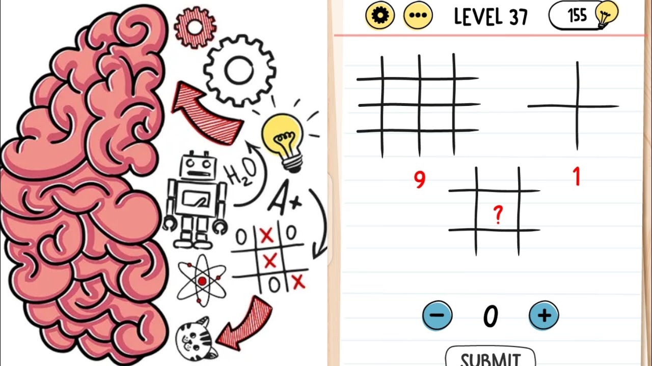 Brain test nível 155 
