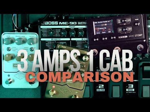 3 Amps 1 Cab Comparison