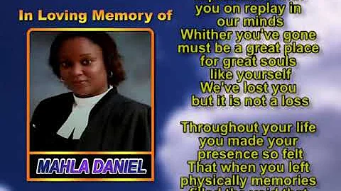 Mahla Daniel Memorial