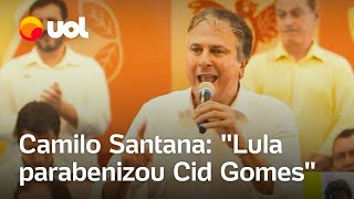 Camilo Santana: ‘Lula tem enorme admiração pelo Cid Gomes e até convidou ele pra ir pro PT’