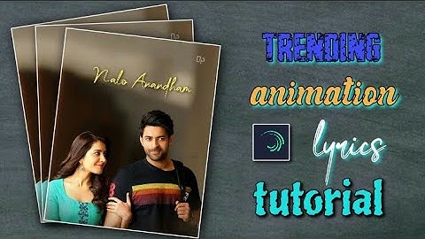 Alight motion video editing lyrics tutorial telugu 2021|| STAR DP EDITS