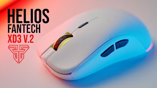 รีวิว FANTECH XD3 v.2 HELIOS Pro Wireless Gaming Mouse เมาส์ไร้สายไร้ดีเลย์ ลากหัวคมๆ ได้แบบสบายๆ