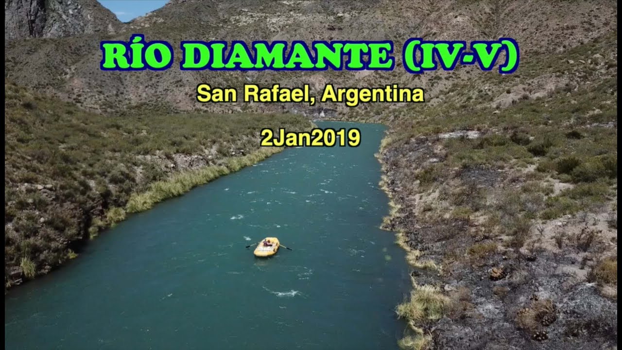 Río Diamante - video guide of class IV+ river - YouTube