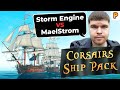 Корсары: сравнение  движков Storm Engine и MaelStrom Engine на примере Corsairs Ship Pack