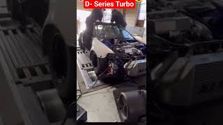 Honda D Series Turbo Civic Hatch On Dyno 💀 | D Turbo Honda Civic