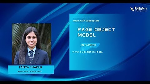 Page Object Model in cypress