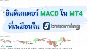 สอนเทรด TFEX ด้วย MT4 แจกอินดิเคเตอร์ MACD-2 ที่เหมือนใน Streaming / ADX เครื่องมือที่ใช้ระบุเทรนด์