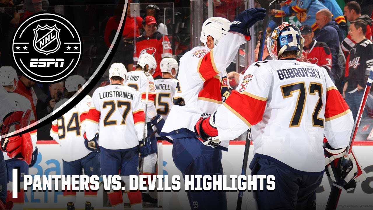 Florida Panthers vs. New Jersey Devils: Full Highlights - ESPN Video